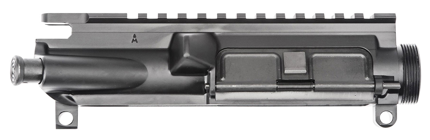Spikes Tactical Flat Top Multi-Caliber Stripped Upper Receiver, Hardcoat Anodized Black - SFT50M4