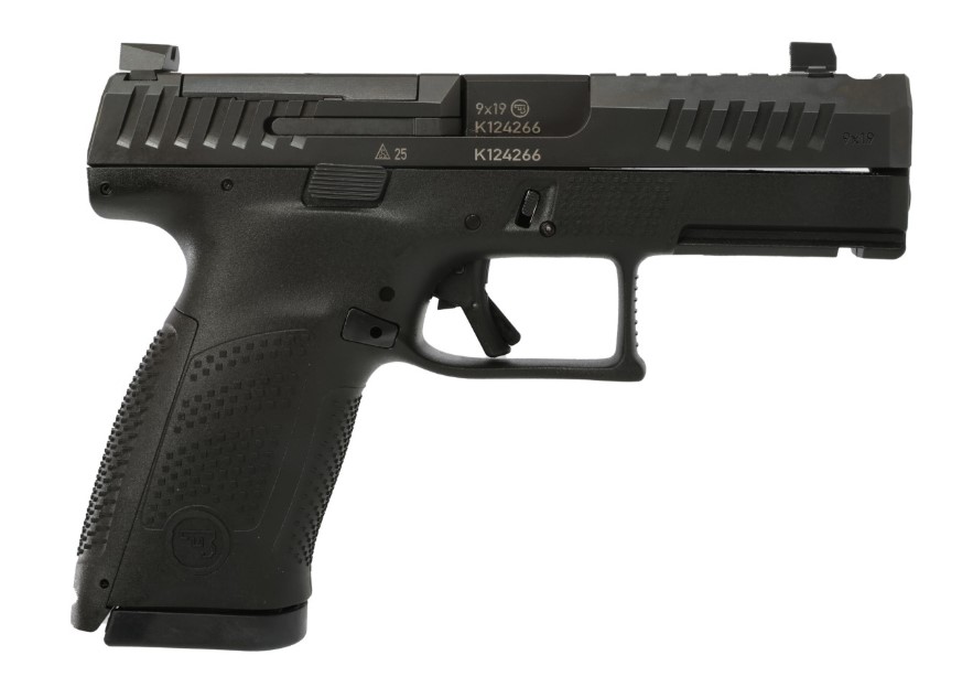 CZ P-10 C 9mm Black 15+1 Optics Ready Ported