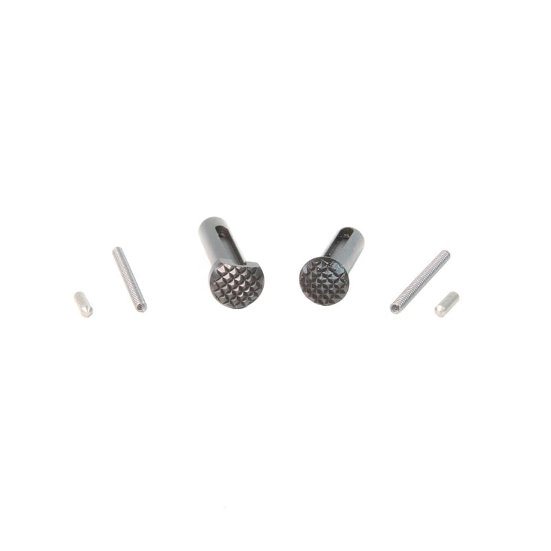 Geissele Ultra Duty Checkered Takedown Pin Set, Black
