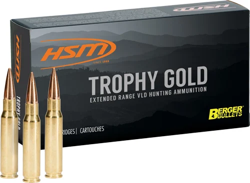 HSM TROPHY GOLD 30-06 168GR - BERGER VLD 20RD 20BX/CS