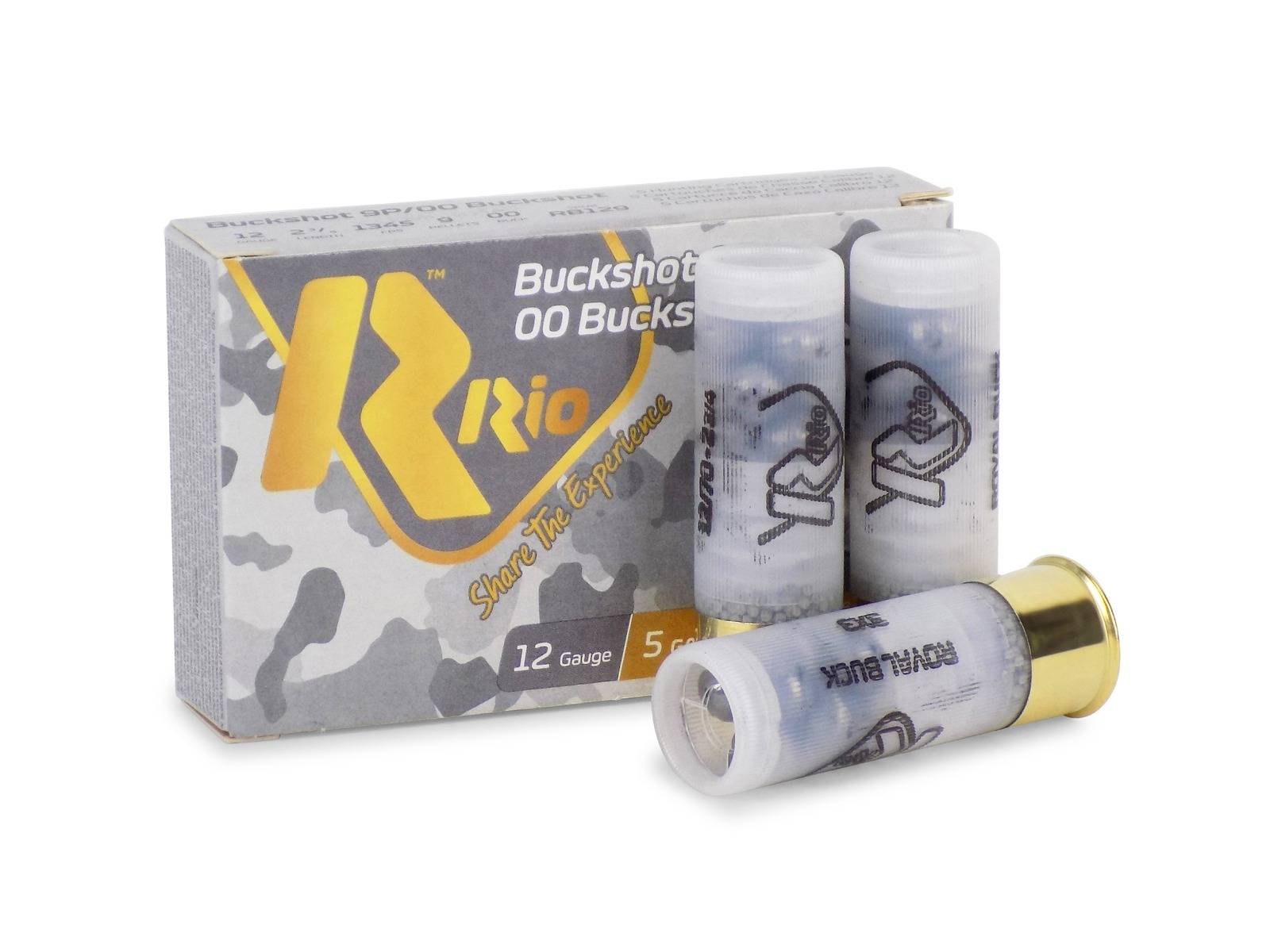 Rio Royal Buck 12 Gauge 2.75 9 Pellet 00 Buck (Box)