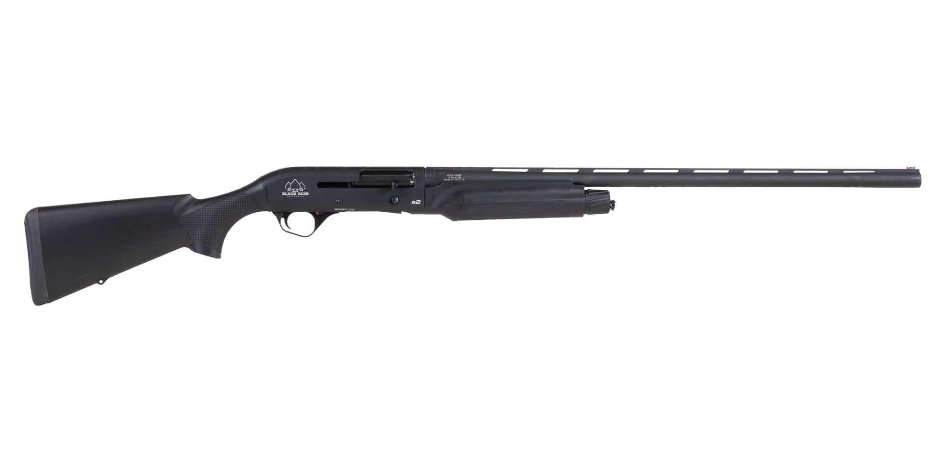 Black Aces Tactical S2 Standard - Black - 3rd - 12ga - 28" - BATS2STD
