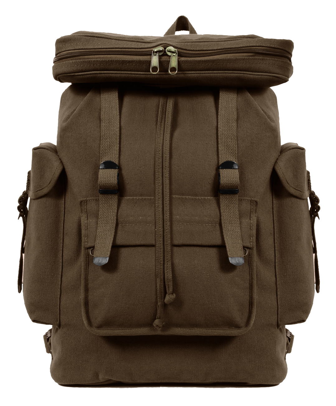 Rothco Canvas European Style Rucksack - Earth Brown