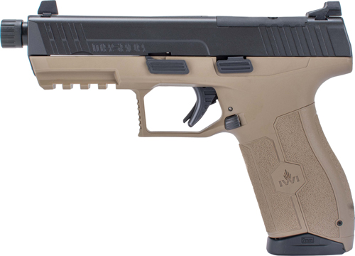 IWI MASADA 9mm Pistol - 4.6" Threaded Barrel, FDE