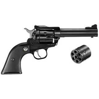 Ruger Single-Six 22 Convertible Revolver - Blued, 4.62"