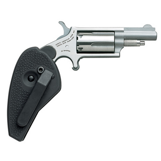 NAA Mini Revolver 22 Magnum 1 1/8" SS Holster Grip