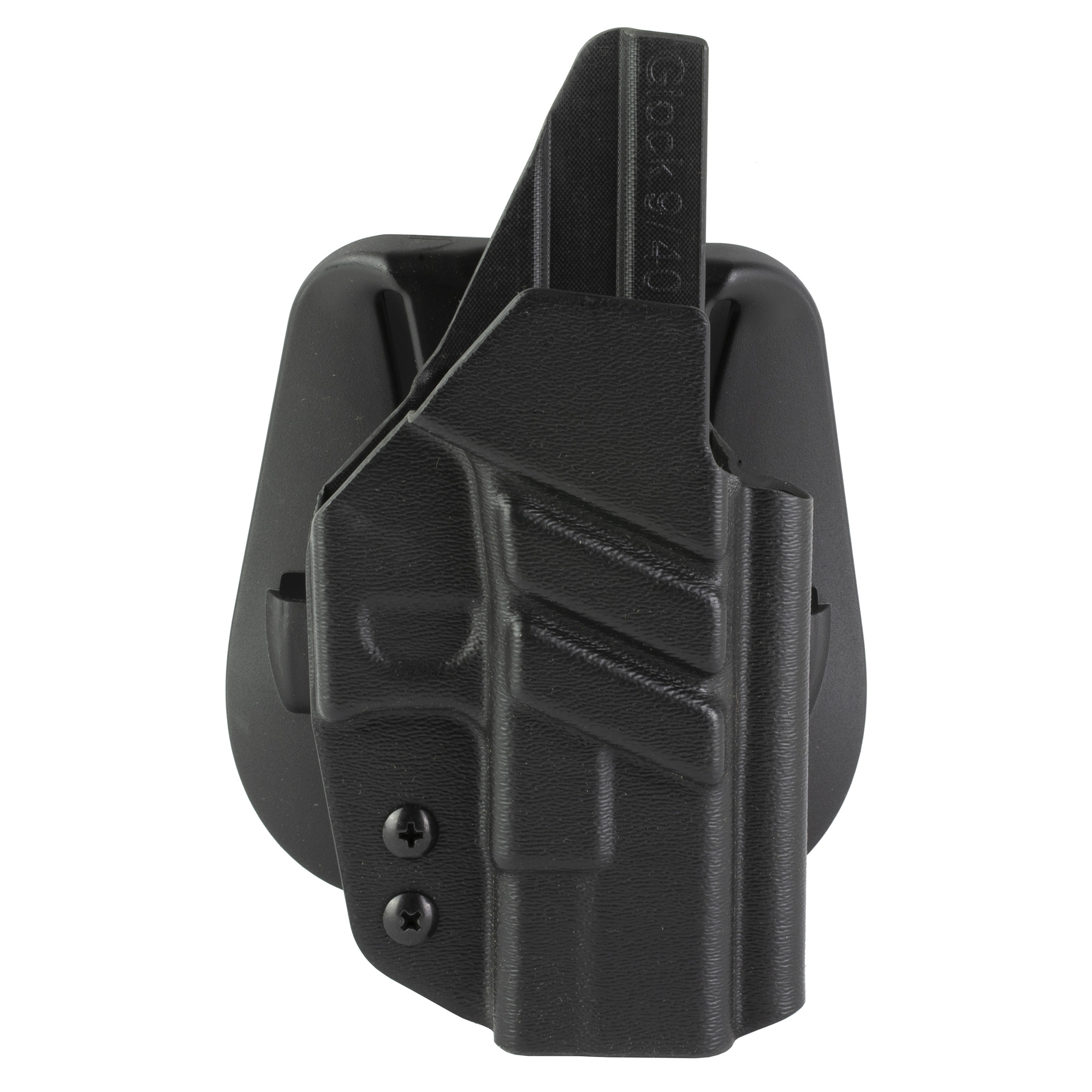 1791 Tactical Paddle Holster, OWB, Kydex, fits Glock, Right Hand, Black