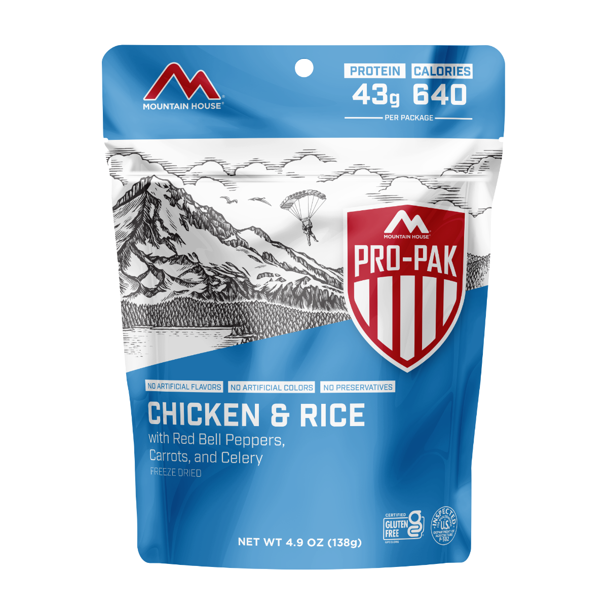 Mountain House Pro-Pak Freeze Dried Chicken & Rice - 50115