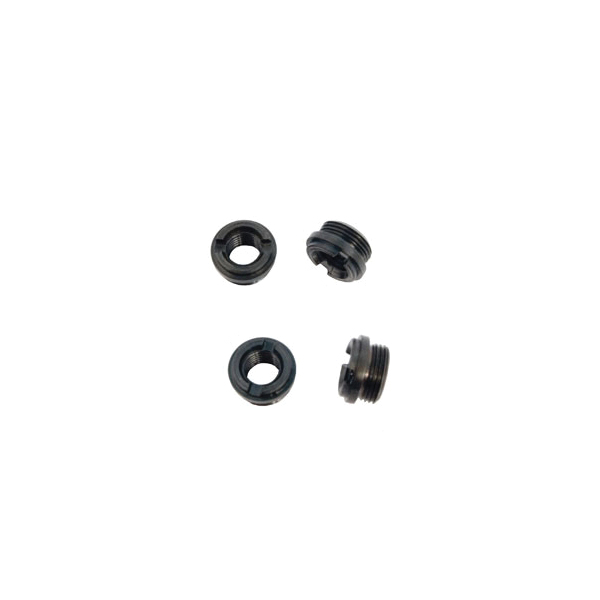 Ed Brown 4-Pack Slim Grip Screw Bushing Fits 1911 Commander/1911 Government/1911 Officer, Blue