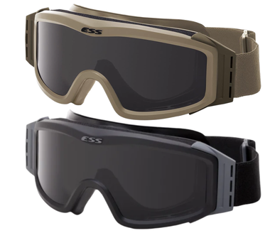 ESS EyePro Profile NVG Unit Issue Ballistic Goggles, Interchangeable Smoke Gray & Clear Lenses