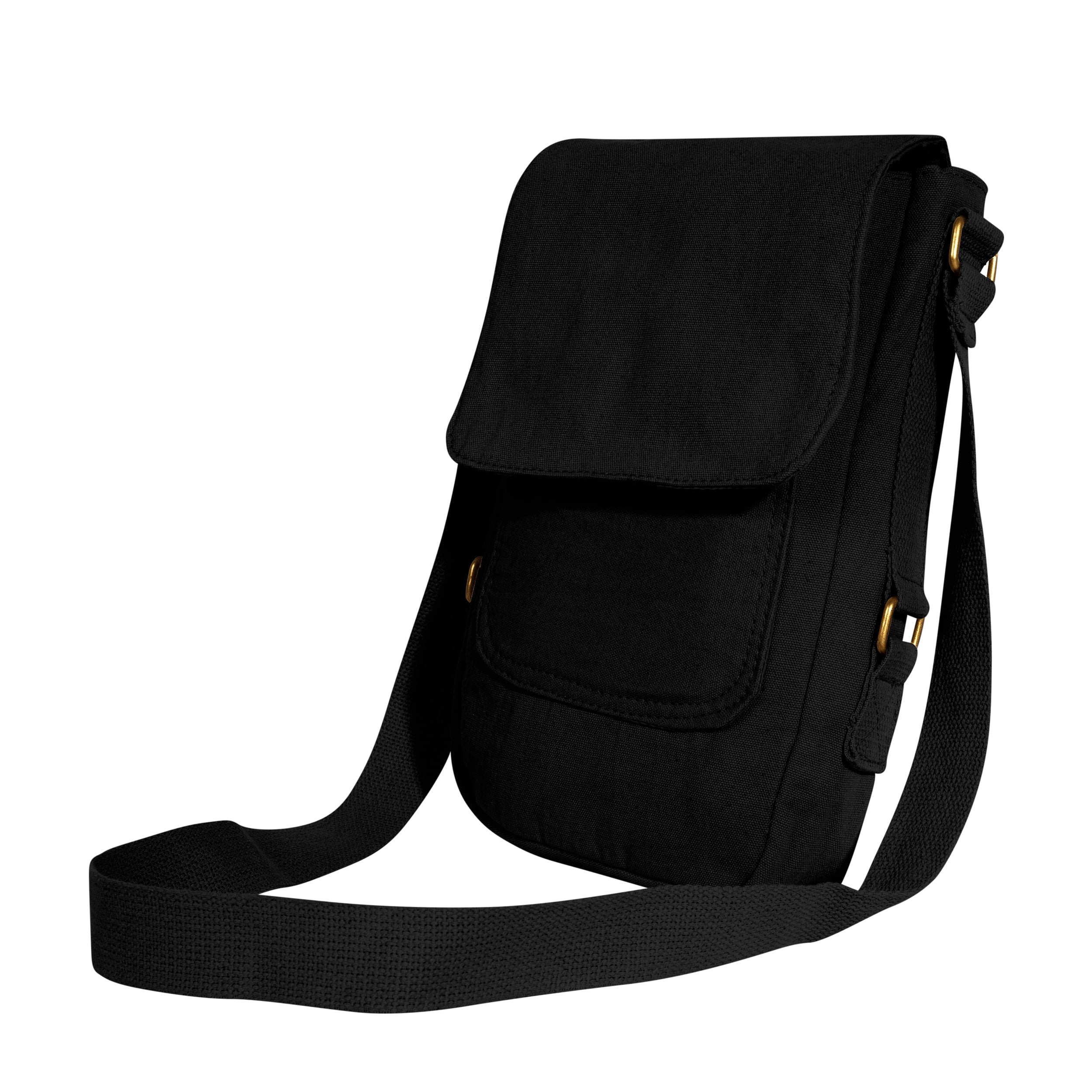 Rothco Vintage Canvas Tech Bag - Black