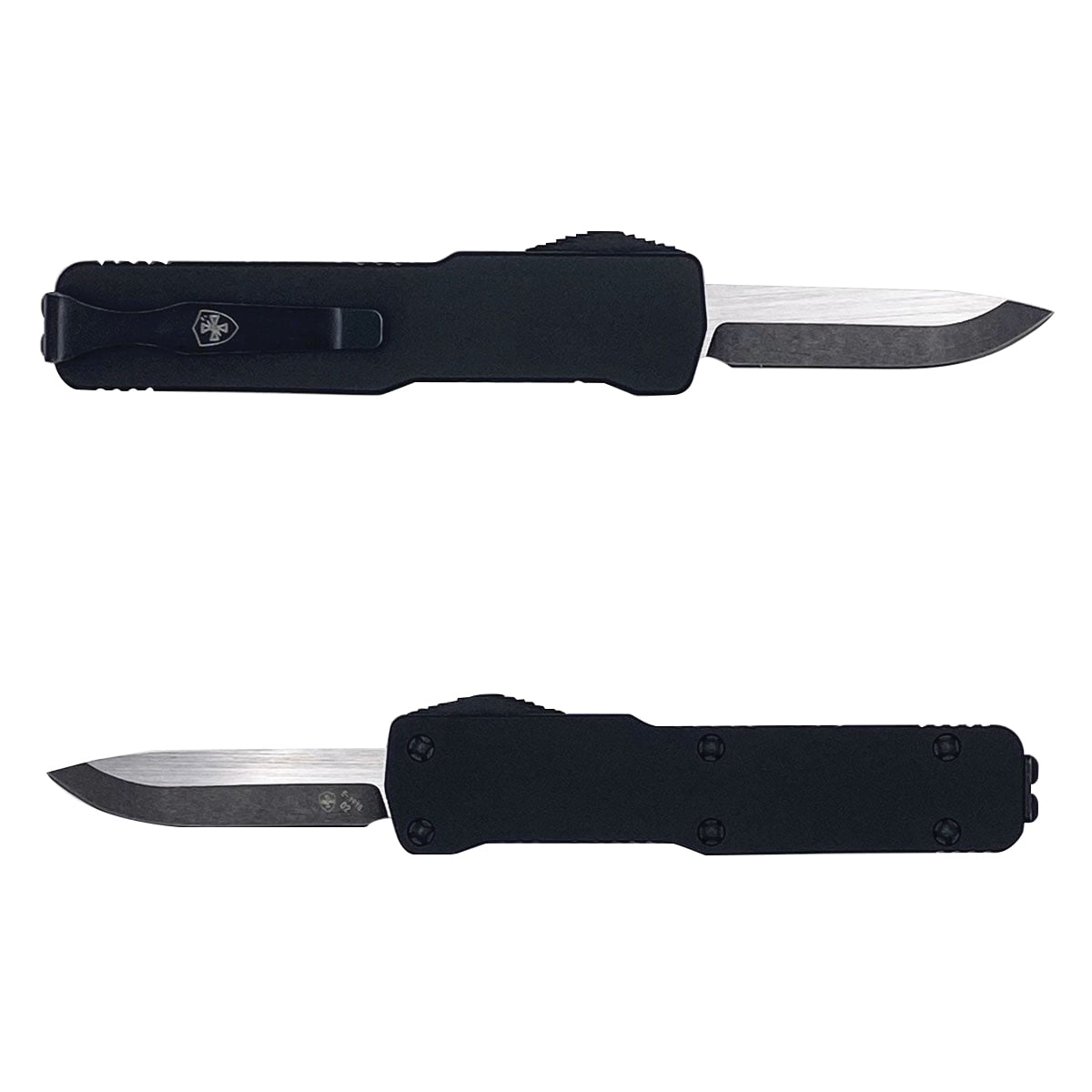 Templar Knife Premium Lightweight Folding/OTF Knife Drop Point, Black