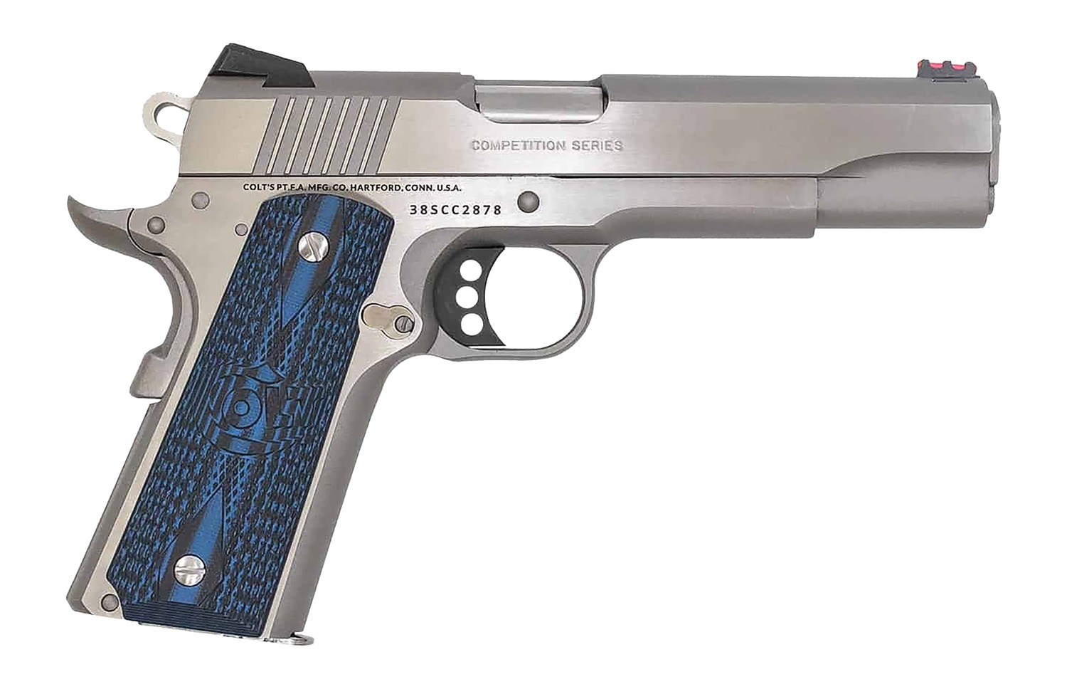 Colt 1911 Competition .38 Super Semi-Auto Pistol