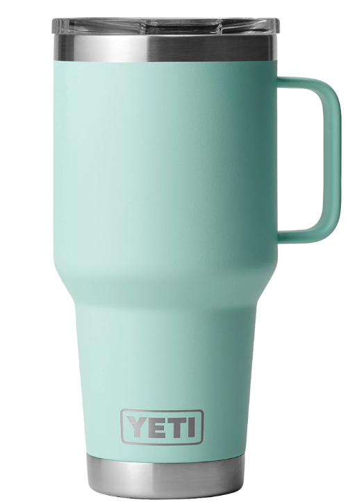 Yeti Rambler 30 oz Travel Mug, Seafoam