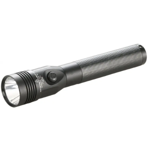 Streamlight 75431 Stinger LED HL 800/400/200 Lumens C4 LED Aluminum Black 3 Cell Sub-C NiMH 3.6V with 120V AC Smart Charger