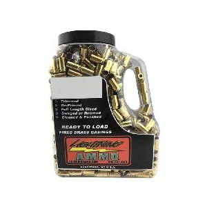 Lightning-Ammo Lightning Ammo Reman. Cleaned & Polished Brass 9mm 500/ct Jug