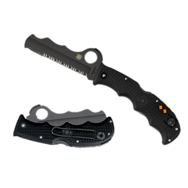 Spyderco Assist Folding Knife Sheepsfoot Black - Reliable for Versatile Use - C79PSBBK