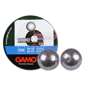 GAMO Roundball Pellets (Bb's) 177 Cal Tins of 250