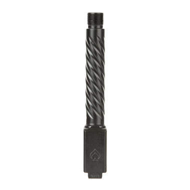 Ballistic Advantage 9mm SIG P320 Compact/X Carry  QPQ Black Threaded Spiral Fluting No LCI Barrel