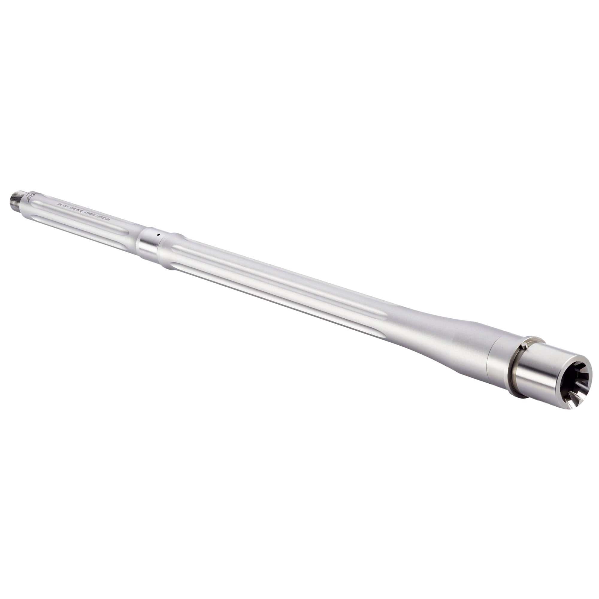 Wilson Combat Super Sniper, Fluted, 308 Winchester, 1:10 Twist, Glass Bead Finish, Stainless