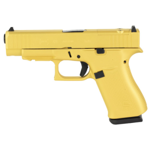 GLOCK G48 MOS 9mm 4.17" 10rd Optic Ready Pistol | Gold Skydas Cerakote