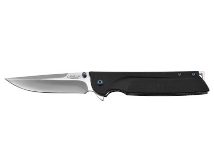 Camillus Keto Folding Drop Point Knife, Black - CAM-19392