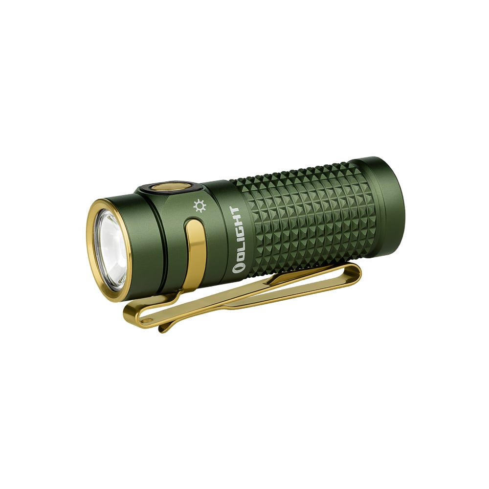 Olight Baton 4 1300 Lumen EDC Flashlight, OD Green