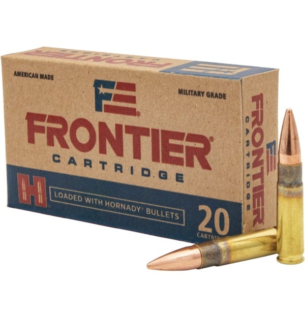 Hornady Frontier .300 Blackout 125 gr FMJ Ammunition, 20 Rounds - FR400