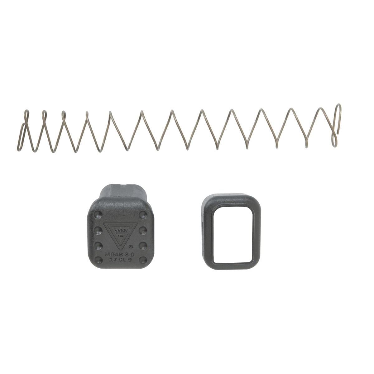 Ghost Inc. MOAB Magazine Extension Fits Magpul PMAG 17, Black