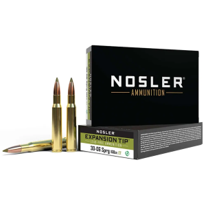 Nosler 40036 E-Tip  30-06 Springfield 168 gr E-Tip Lead-Free 20 Bx/ 10 Cs