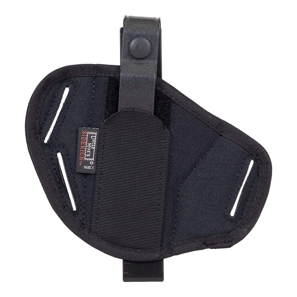 Uncle Mike's Hiddenhammer Super Size 1 Right Hand 3" to 4" Medium Autos Holster, Textured Black - 86010