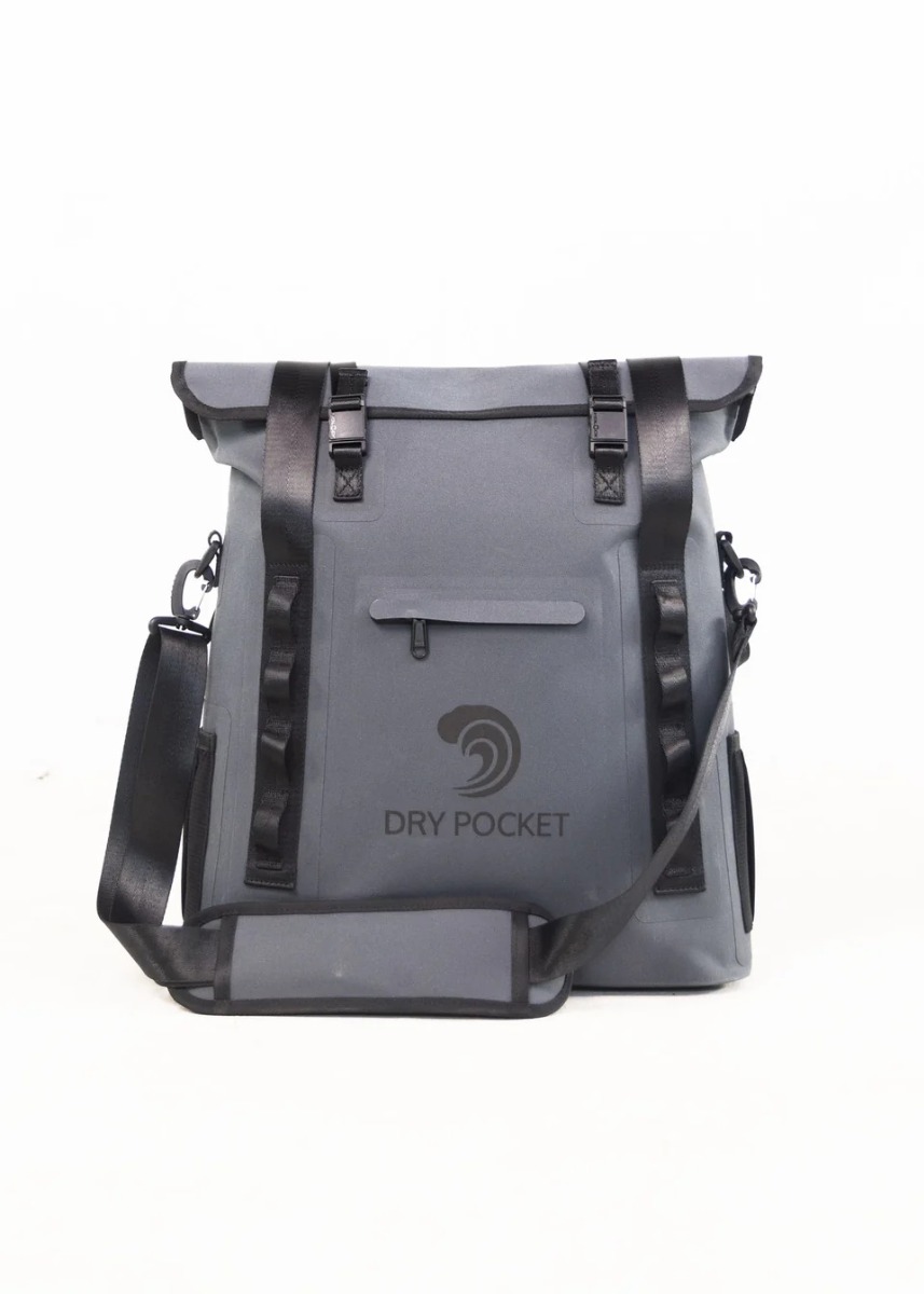 Dry Pocket Waterproof Tote Cooler, Grey - 1148