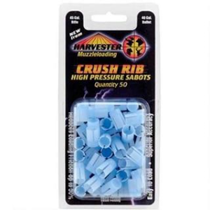 Harvester-Muzzleloading Harvester Muzzleloading 45 Cal. Crush Rib Sabots Fit .40 Cal Bullets 50/pk