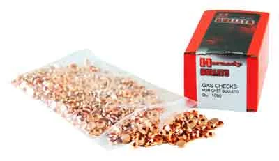 HORNADY GAS CHECKS .35/.38/9MM - 1000CT 15BX/CS