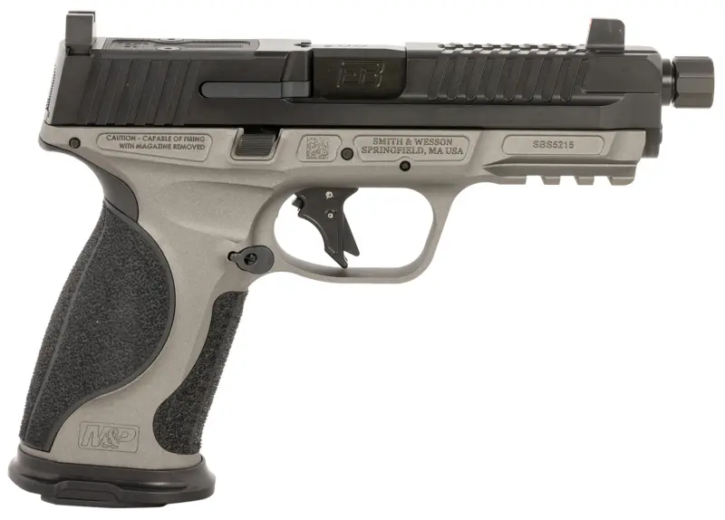 Ed Brown MPFTACT Fueled M Tactical 9mm Luger 19+1 4.75" Black Nitride Match Grade Threaded Barrel, Black Nitride Optic Cut/Serrated Stainless Steel Slide