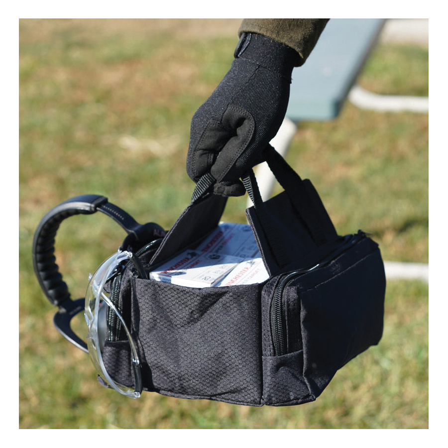 Bob Allen Team Shell Carrier w/Accessory Pocket and Flap, 4 Box Black