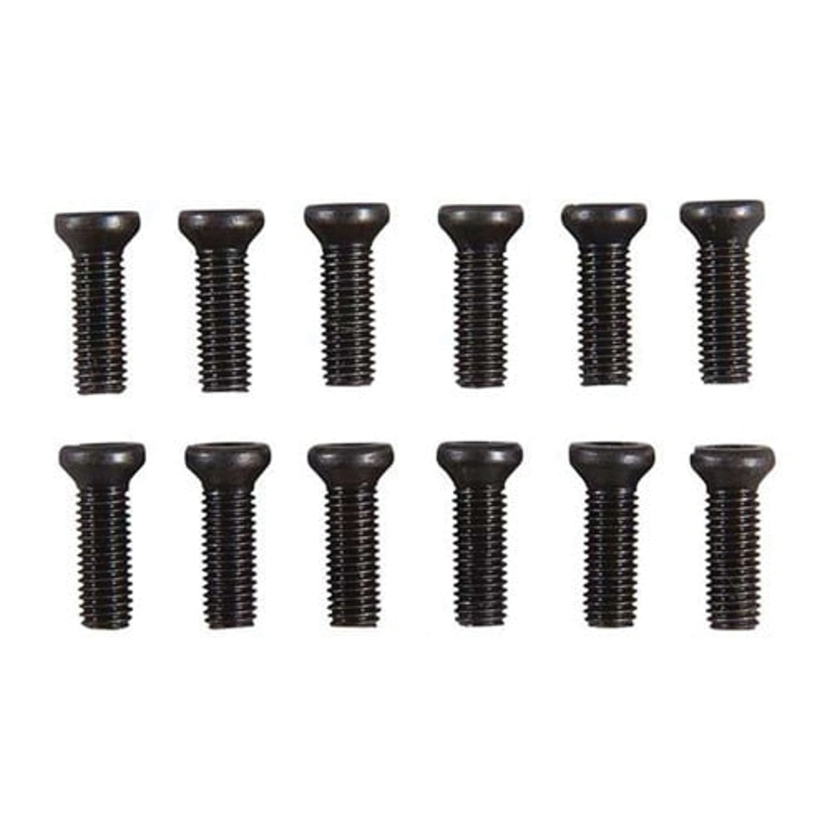 Brownells #6-48 x 0.37" Weaver Oval Socket Screw, Blue Pack of 12
