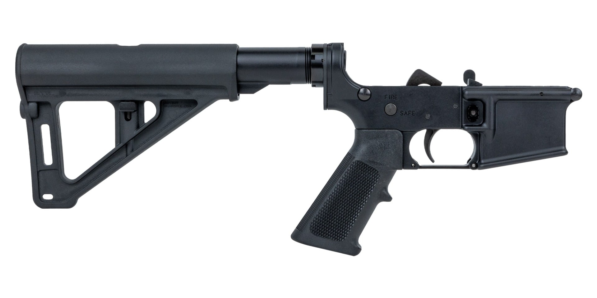 PSA AR-15 Complete Classic Stealth BTR Lower, Black