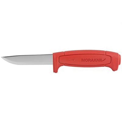 Morakniv Basic 511 Fixed Blade Knives SS 3.6" Blade 15 Pack, Red/Black - M-12147