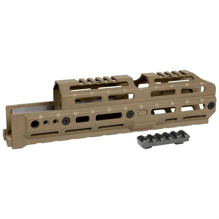 Midwest Industries 10" M-LOK FDE Handguard for AK-47 Alpha Series