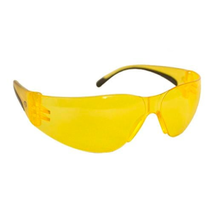 Walker-S Walker's Game Ear Small Shooting Glasses - Yellow with Yellow Lens