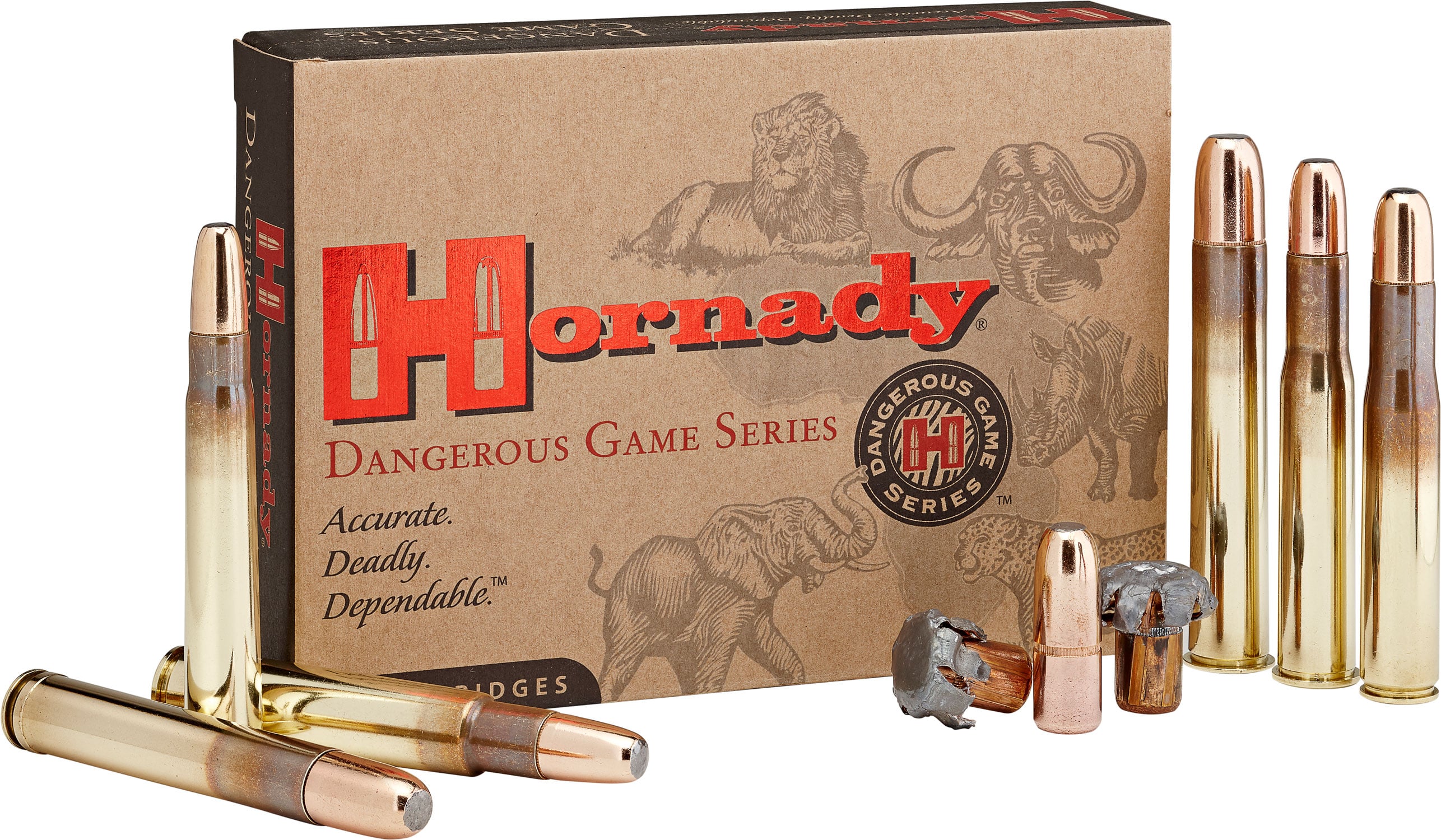 Hornady 82432 Dangerous Game 450-400NitroExpress 400gr DGX Bonded 20 Per Box/6 Case - No Credit Card Fees - Low, flat rate shipping
