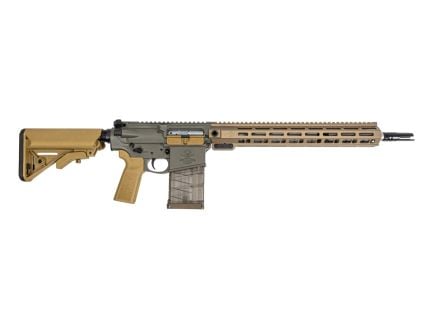 PSA Sabre-10A1 Forged 16" .308 Mid-Length w/Moss Green Receivers and Burnt Bronze Rail