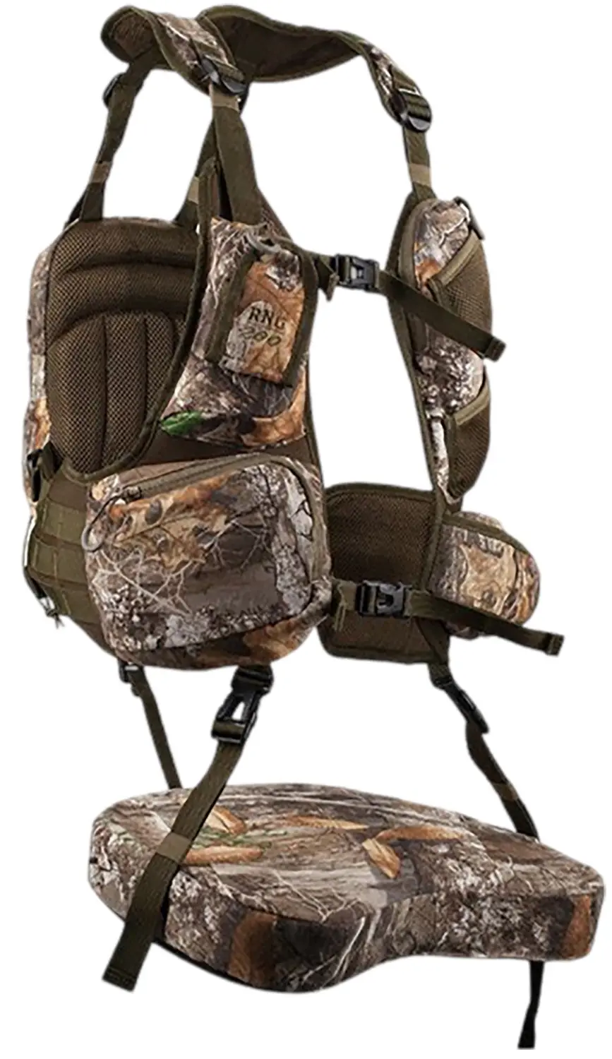 Knight Hale KHT0065 Run N Gun Turkey Vest Real Tree Edge