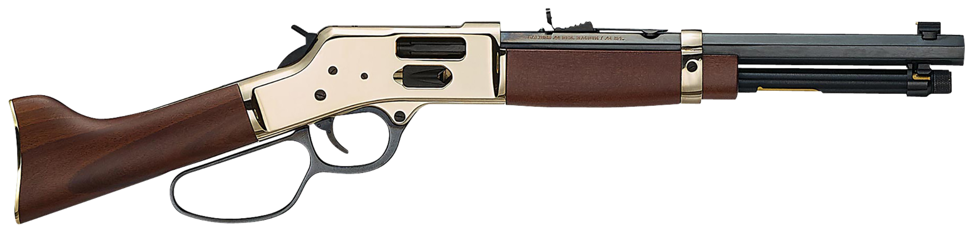 Henry Big Boy Mare’s Leg Side Gate Handgun .357 Mag/.38 Spl 5rd Magazine 12.9″ Barrel Walnut - No Credit Card Fees - Free Shipping