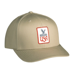 LEU 187750 EAGLE BADGE   KHAKI          TRUCKER