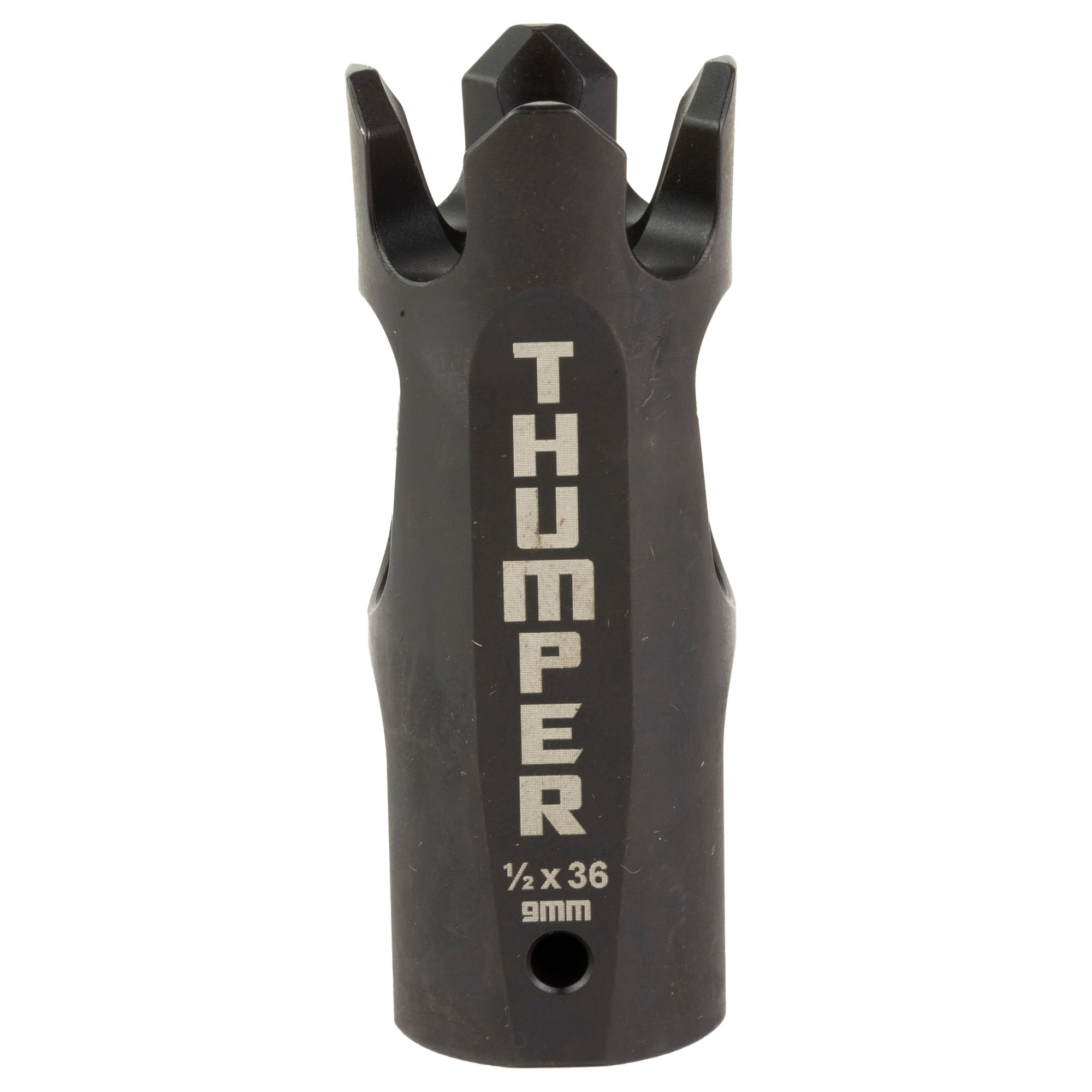 Battle Arms Thumper, Compensator, 9mm, Nitride Finish, Black, 1/2x36 Threaded