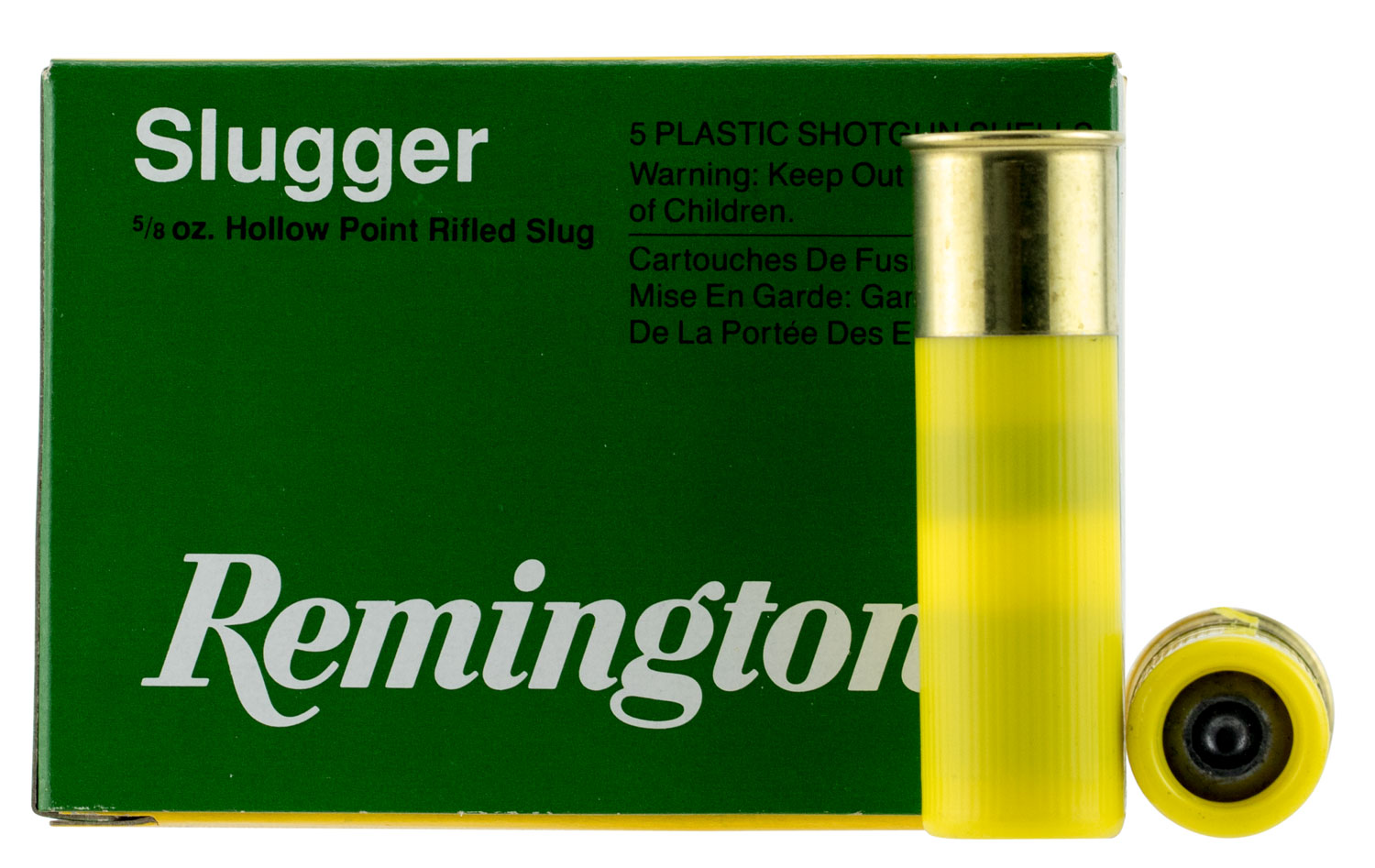 Remington Slugger 2.75" 20 Gauge Ammo, 5/box - SP20RS