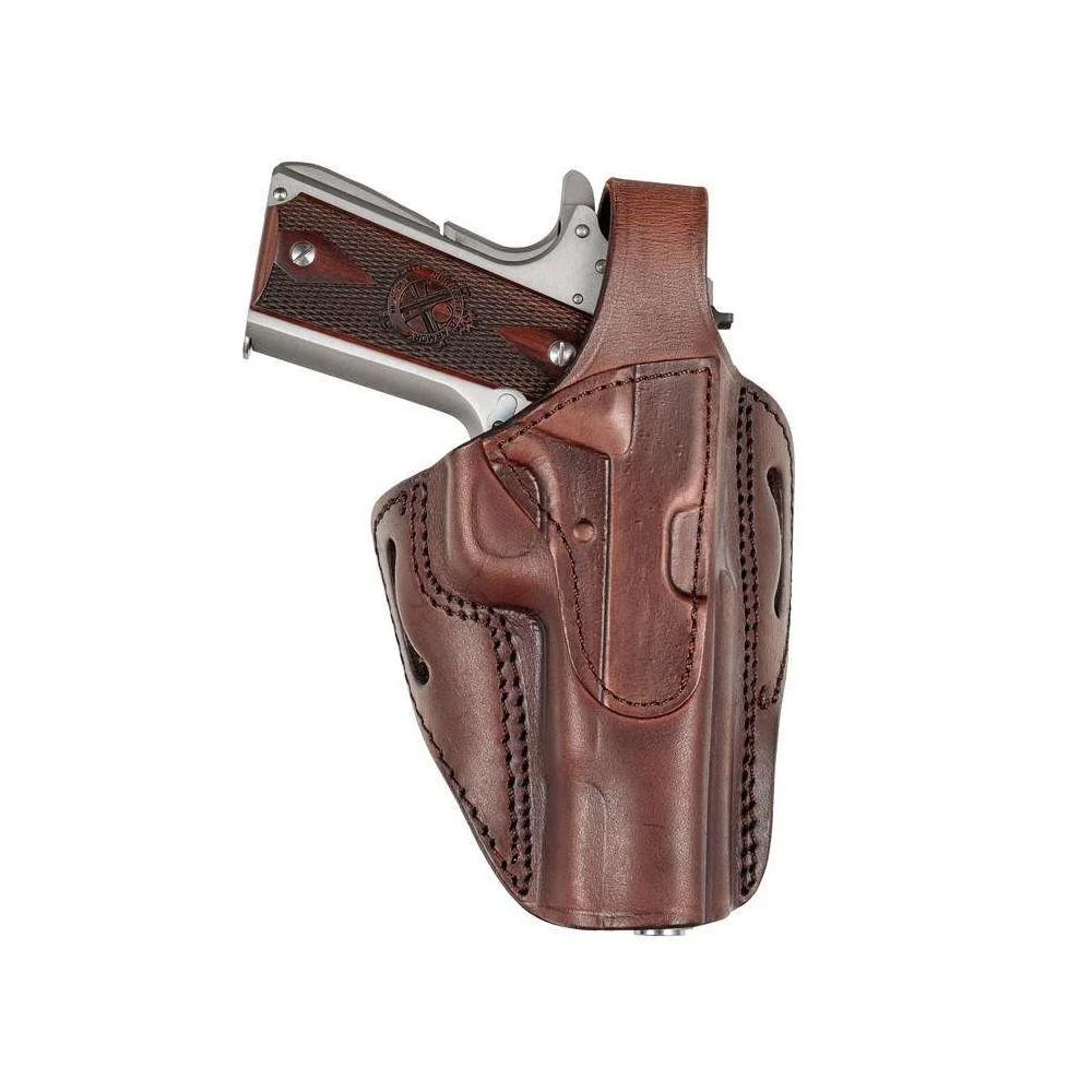 Tagua TX 1836 Holster for M Shield and Most Single Stack Compact Handguns Brown RH