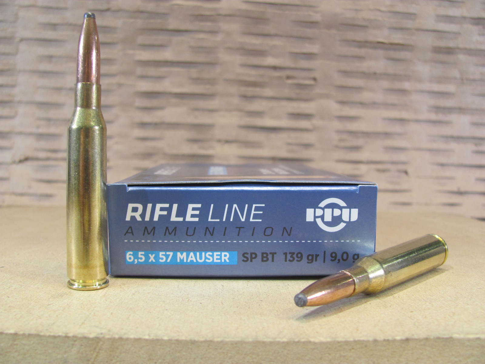 20 Round Box – 6.5×57 Mauser 139 Grain Soft Point Ammo by Prvi Partizan – PP6M
